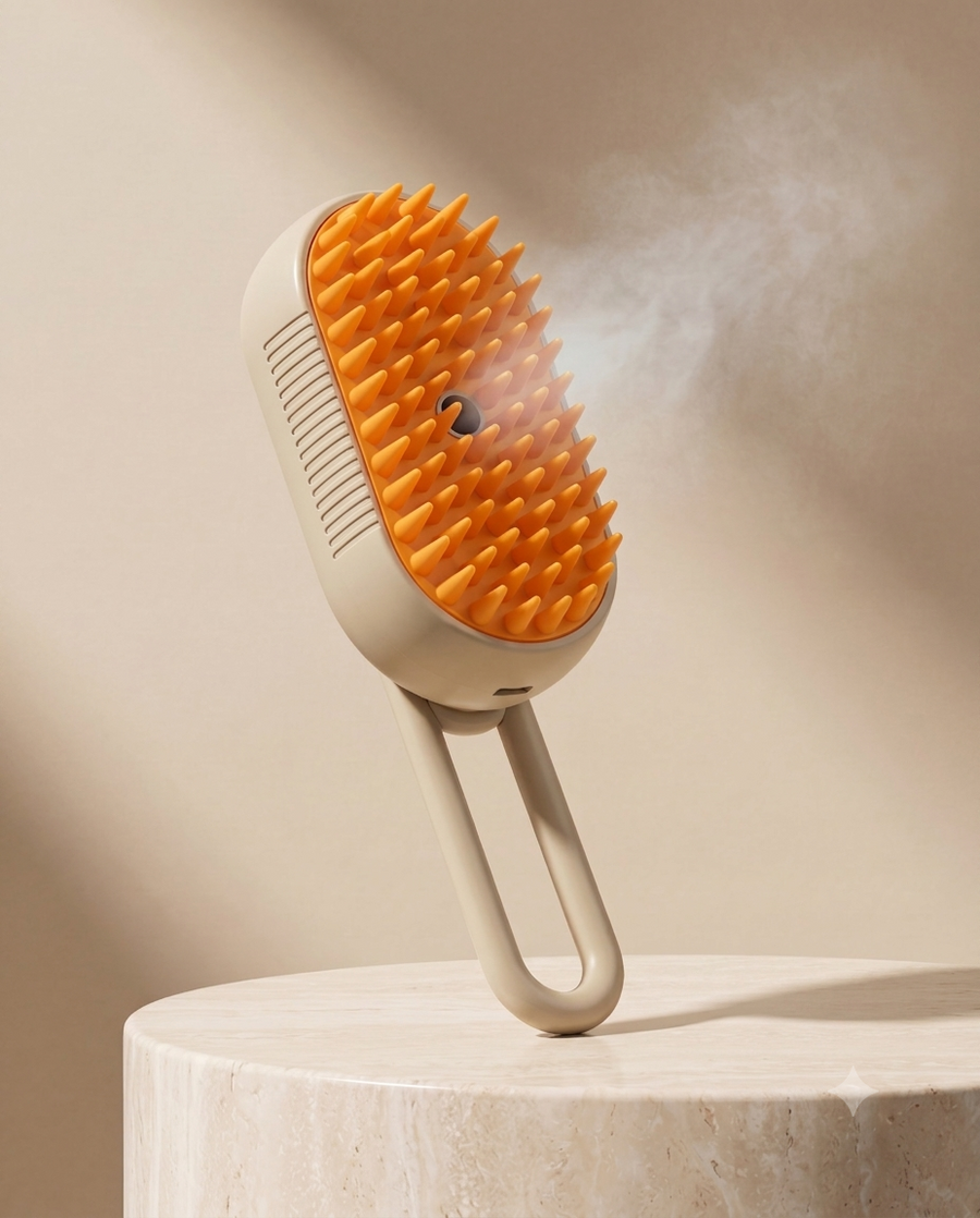 ZenPaw™ Steam Grooming Brush