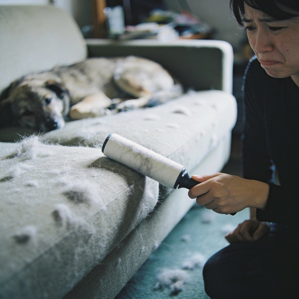 Grooming with an ordinary brush